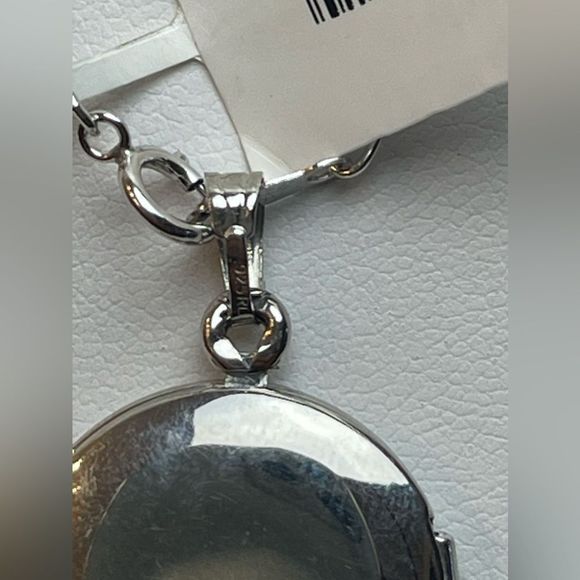 925 Sterling silver | Tree of life round circle locket | Silver locket and chain - Picture 6 of 10